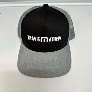 Travis Mathew Black and Gray Hat